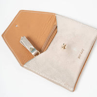 Laudeen | Ann Kurz | Wallet | Tiny Envelope | Metallic Platin