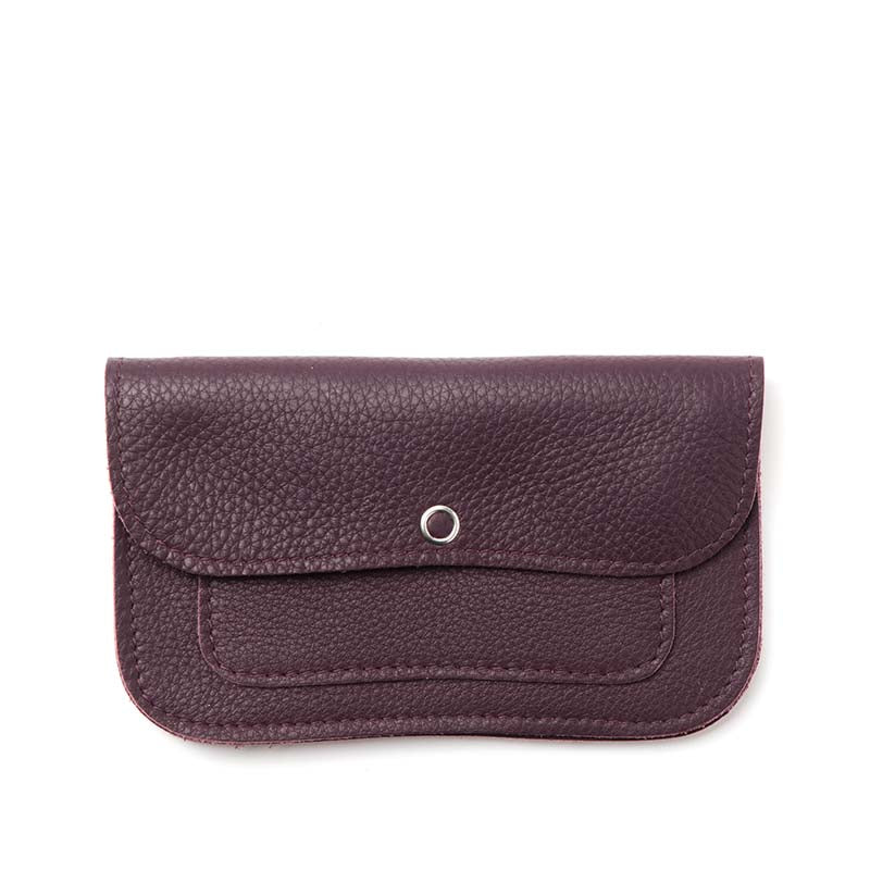 Laudeen | Keecie | Wallet | Cat Chase Medium | Aubergine