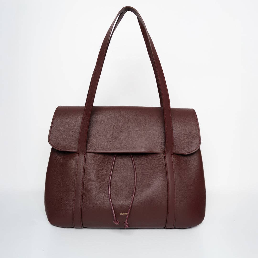 Laudeen | Ann Kurz | Bag | The Greatest Shopper | Grain Burgundy