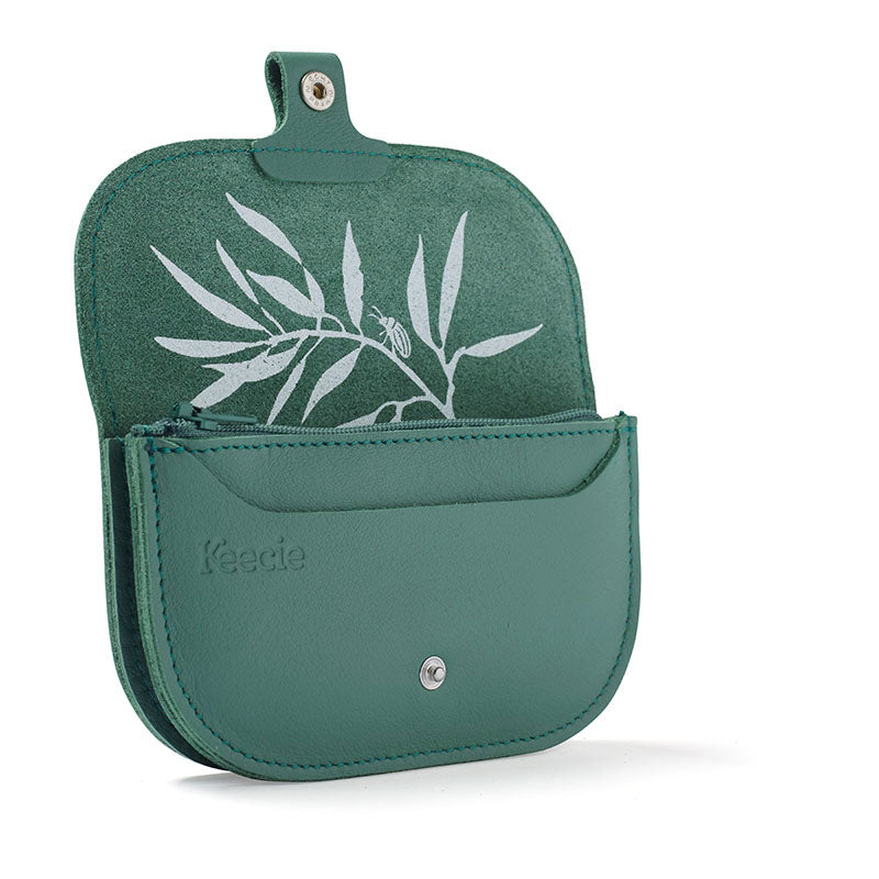 Laudeen | Keecie | Wallet | Bless You | Forest Green