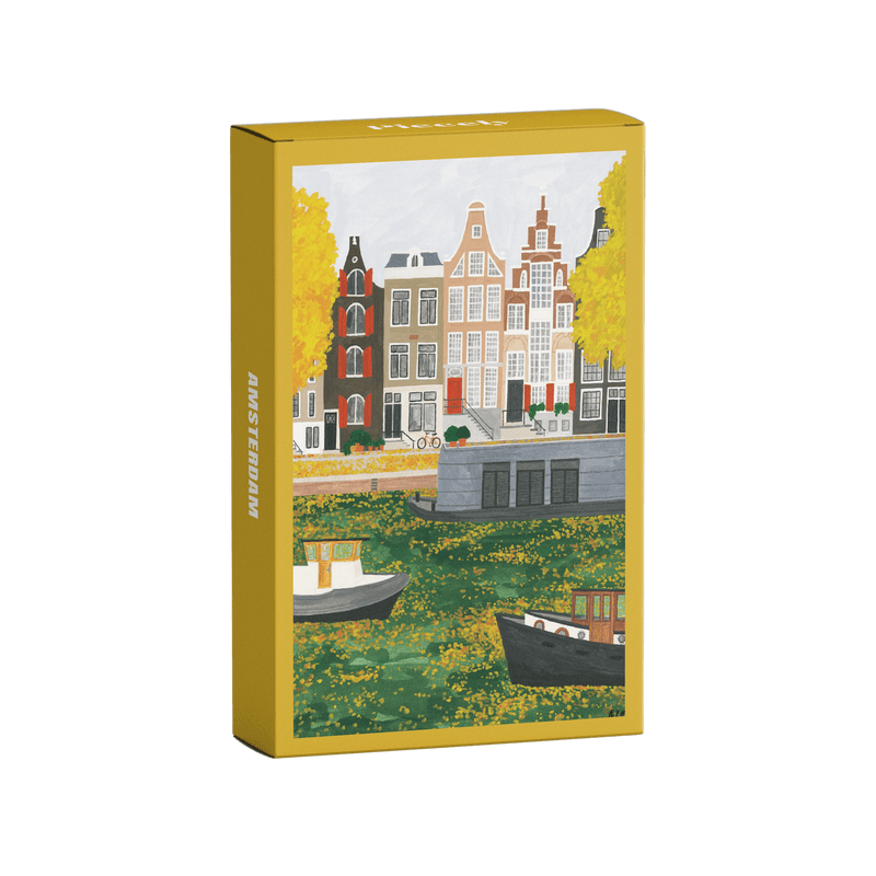 Laudeen | Piecely Puzzles | Amsterdam | Mini puzzle | 99 pcs