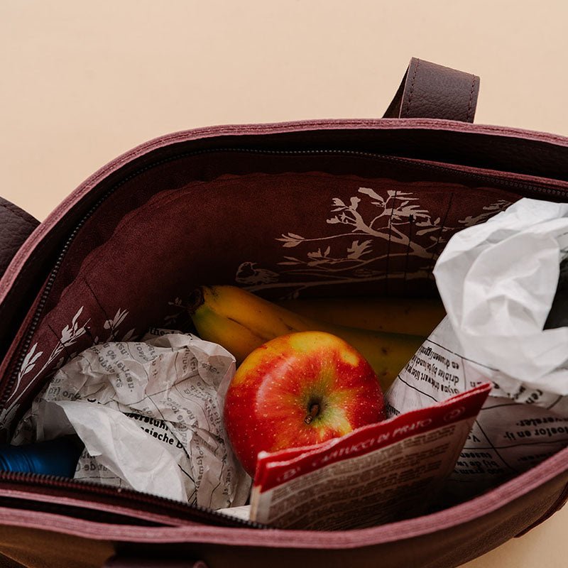 Laudeen | Keecie | Bag | Family Tree | Aubergine