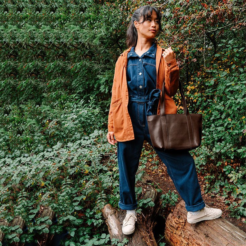 Laudeen | Keecie | Bag | Family Tree | Dark Brown used look