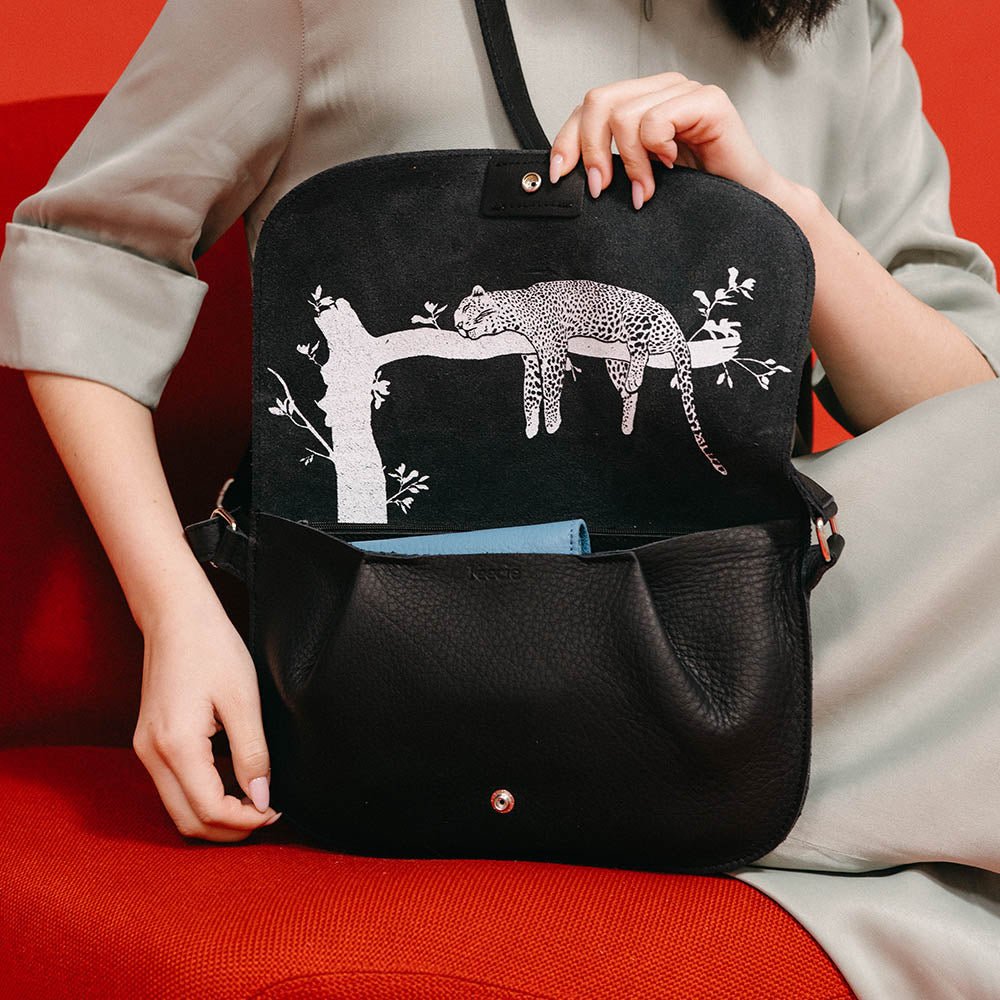Laudeen | Keecie | Bag | Lazy Boy | Black