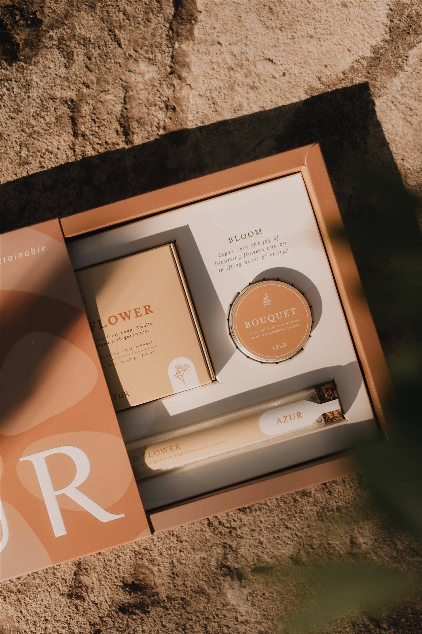 Laudeen | Azur Natural Bodycare | BLOOM | Gift set