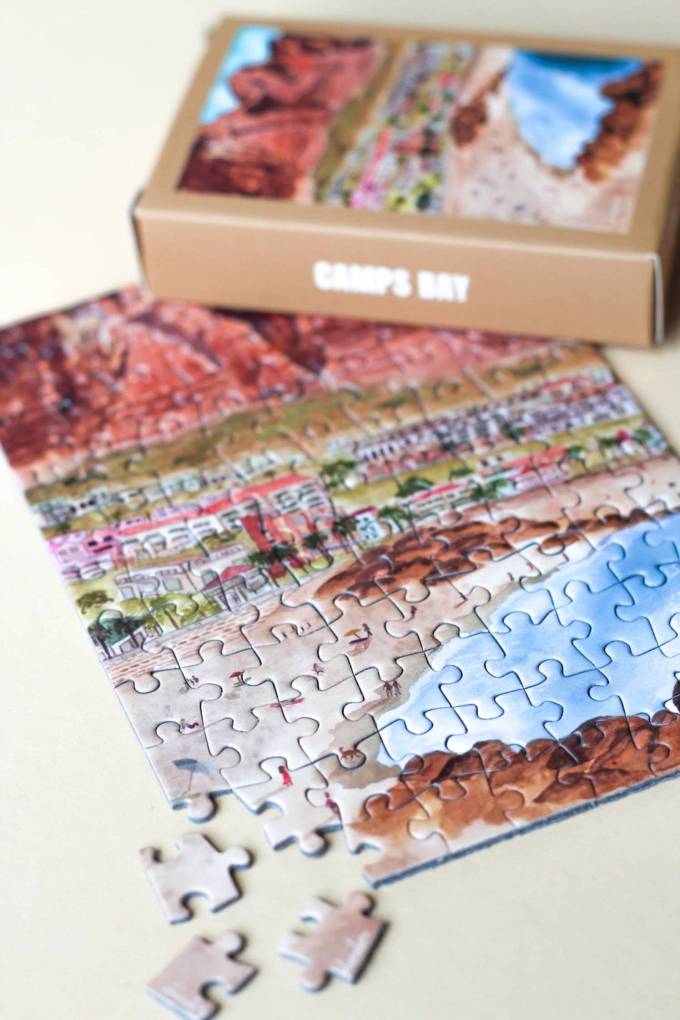 Laudeen | Piecely Puzzles | Camps Bay | Mini puzzle | 99 pcs