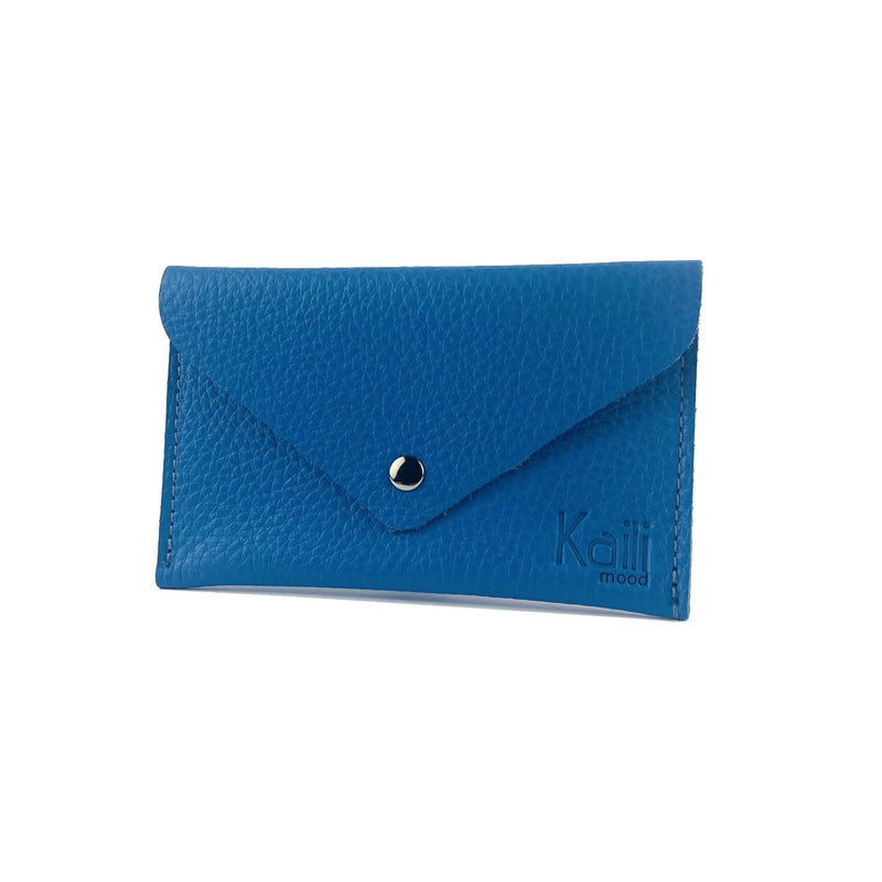 Laudeen | Kaili Mood | Cardholder | Leather Pouch | Bright Blue