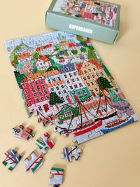 Laudeen | Piecely Puzzles | Copenhagen | Mini puzzle | 99 pcs