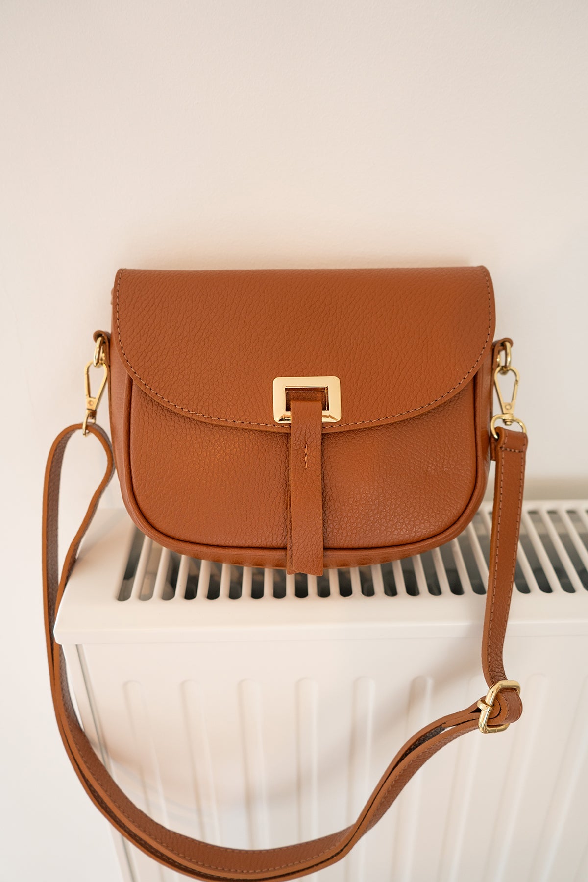 Laudeen | Cherry Paris | FANTINE | Handbag | Cognac