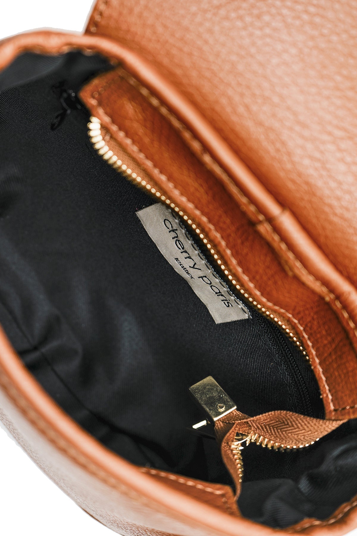 Laudeen | Cherry Paris | FANTINE | Handbag | Cognac