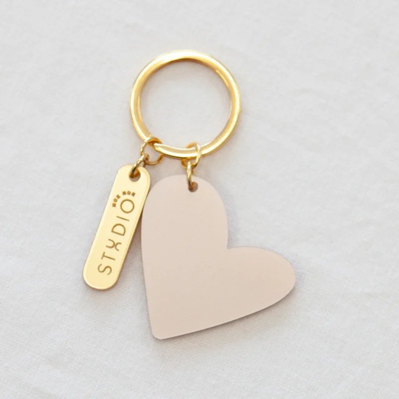 Laudeen | Studio Nok Nok | Keychain | 02.SOFTPINK