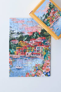 Laudeen | Piecely Puzzles | Lake Como | Mini puzzle | 99 pcs
