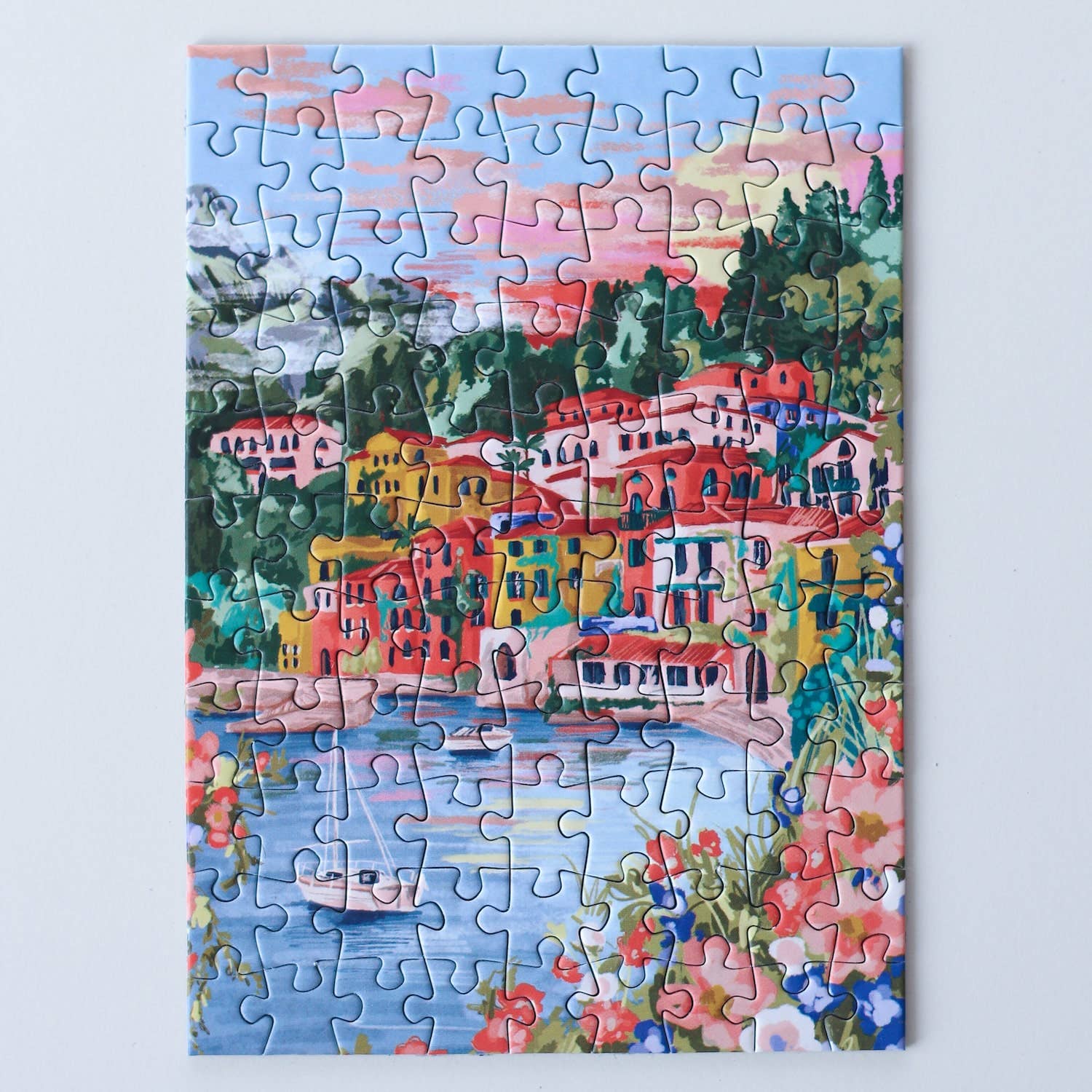 Laudeen | Piecely Puzzles | Lake Como | Mini puzzle | 99 pcs