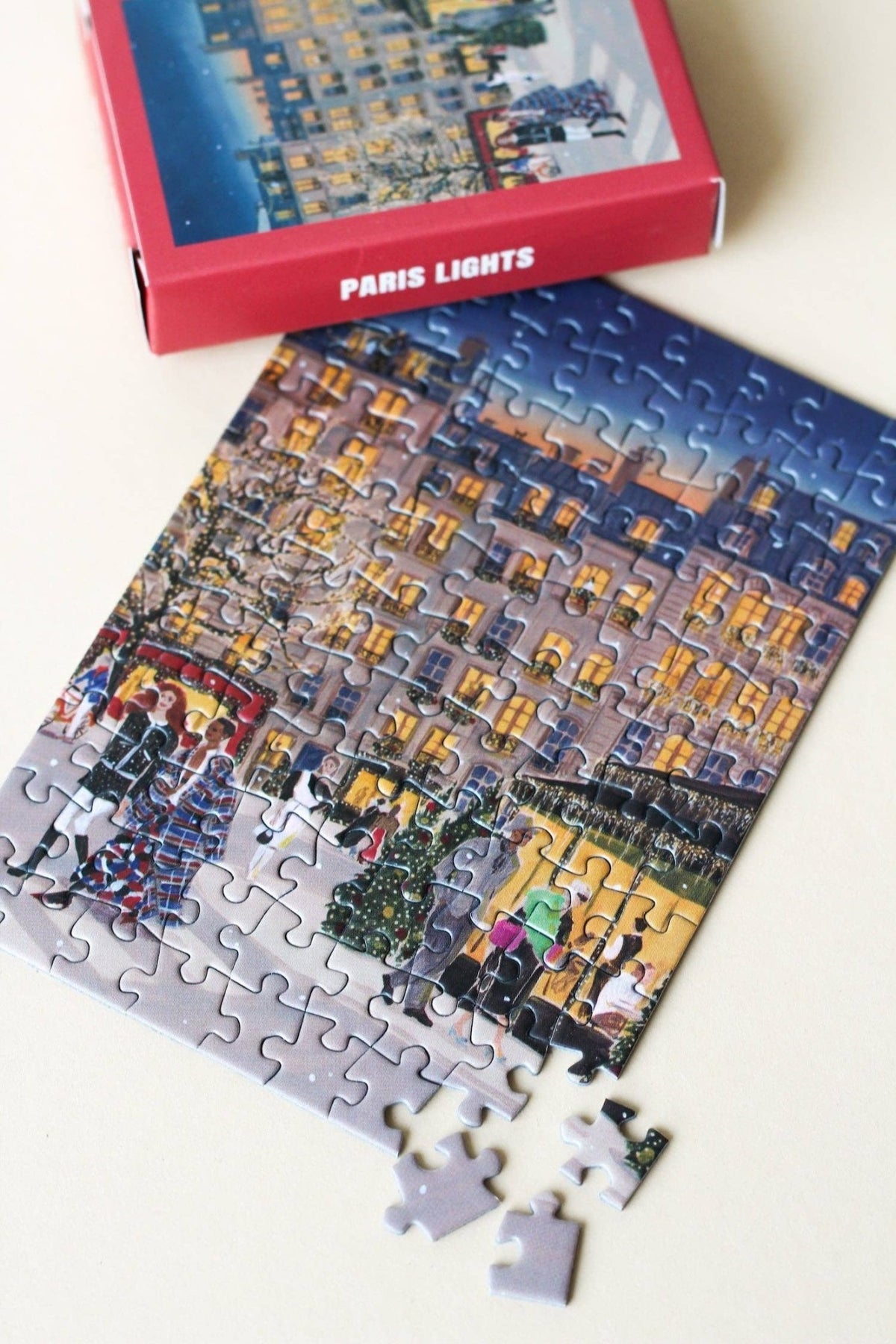 Laudeen | Piecely Puzzles | Paris Lights | Mini puzzle | 99 pcs