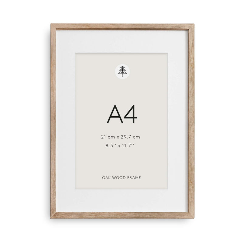 Laudeen | Little Otja | Picture Frame Oak, A4