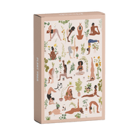 Laudeen | Piecely Puzzles | Plant Yoga | Mini puzzle | 99 pcs