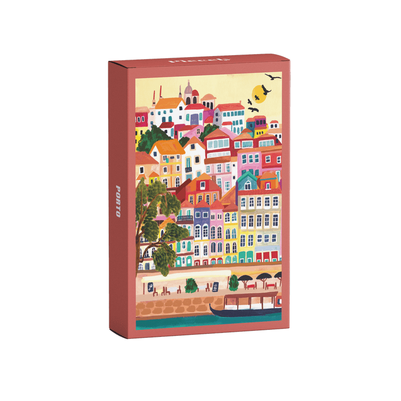 Laudeen | Piecely Puzzles | Porto | Mini puzzle | 99 pcs