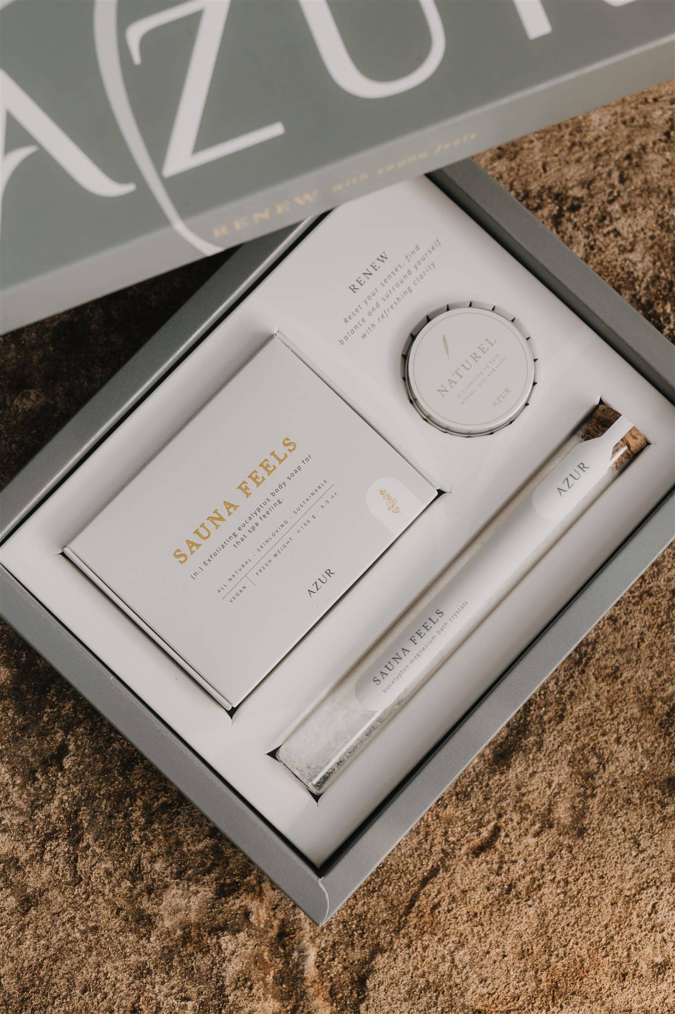 Laudeen | Azur Natural Bodycare | RENEW | Gift set