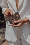 Laudeen | MARADJI | Simone | Recycled leather wallet | Leopard