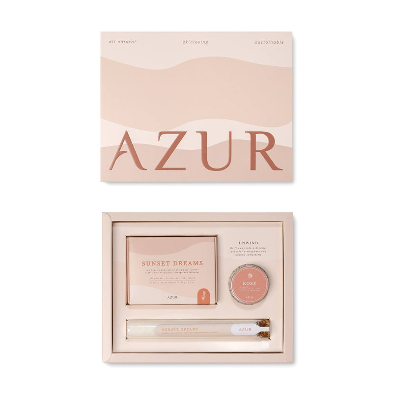 Laudeen | Azur Natural Bodycare | UNWIND | Gift set