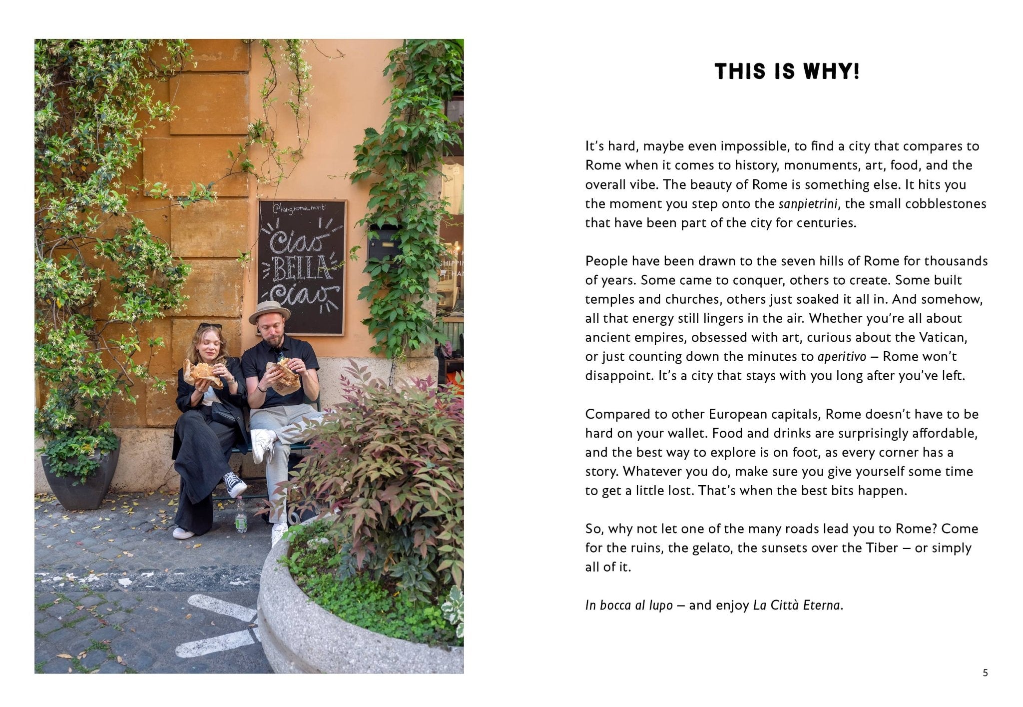 Laudeen | mo'media publishers | Why should I go to Rome