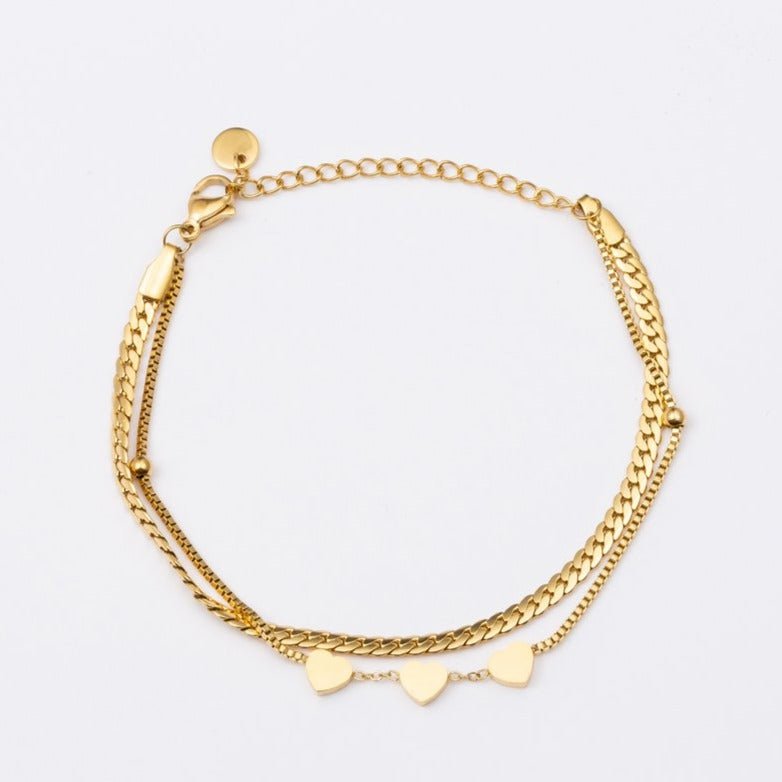 Laudeen | WAUW | Bracelet stainless steel Gold