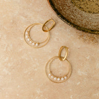 Laudeen | GISEL B | Earrings Georgie I - 24K Gold Plated