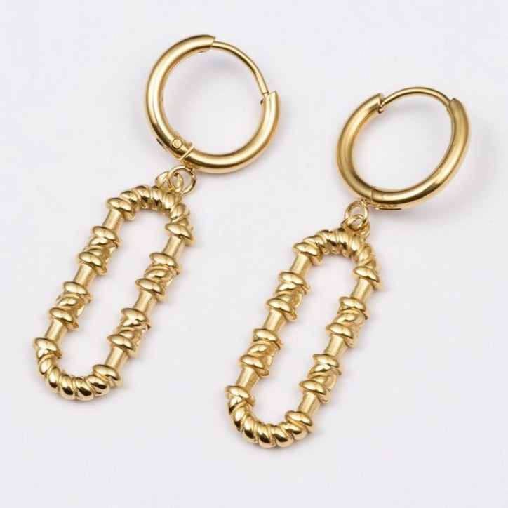 Laudeen | WAUW | Earrings stainless steel Gold