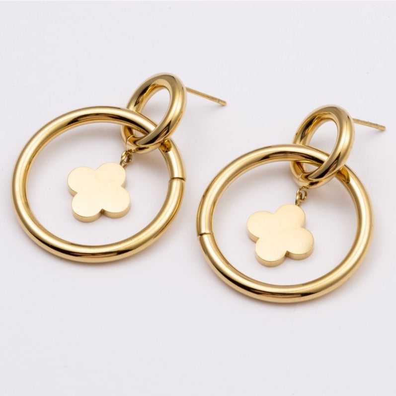 Laudeen | WAUW | Earrings stainless steel Gold