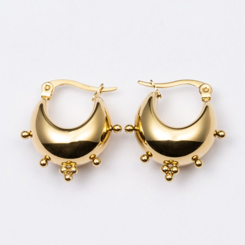 Laudeen | WAUW | Earrings stainless steel Gold