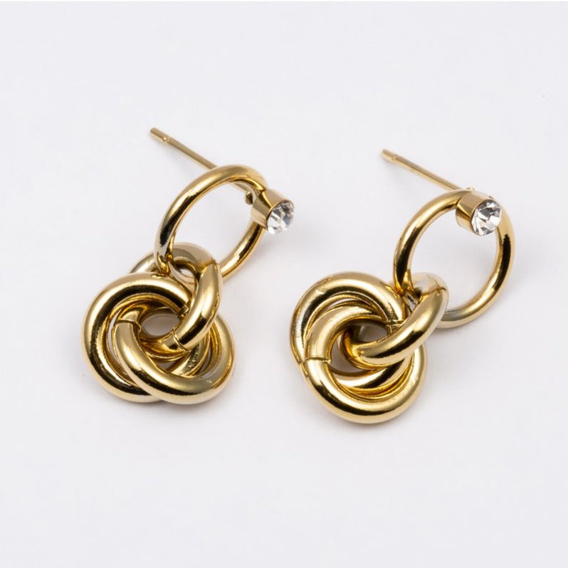 Laudeen | WAUW | Earrings stainless steel Gold