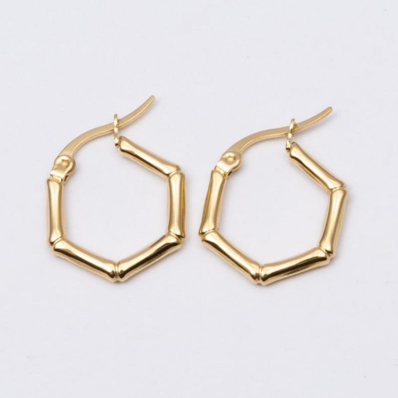 Laudeen | WAUW | Earrings stainless steel Gold