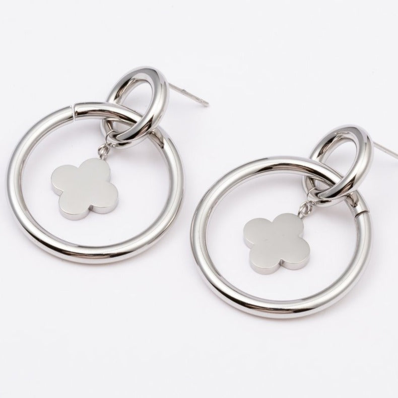 Laudeen | WAUW | Earrings stainless steel Silver