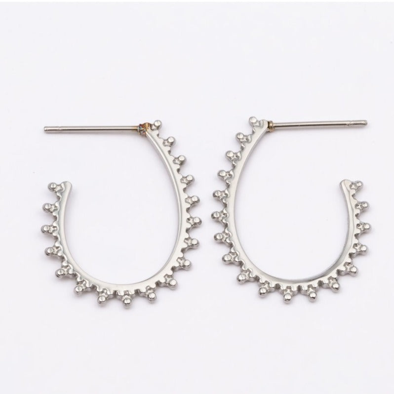 Laudeen | WAUW | Earrings stainless steel Silver