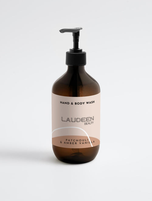 Laudeen - Hand & Body Wash - Patchouli & Amber Vanilla - LAUDEEN BEAUTY