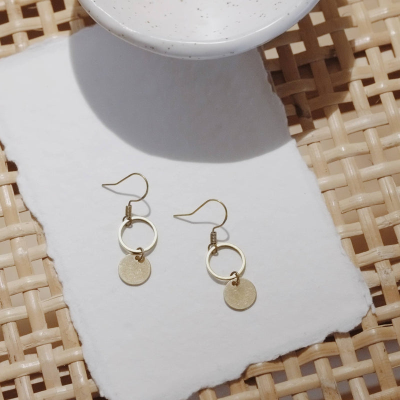 Laudeen | BRASSCAKE | Sunny Hook Earrings